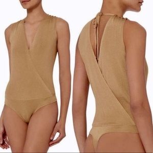 Intermix Gold Bodysuit